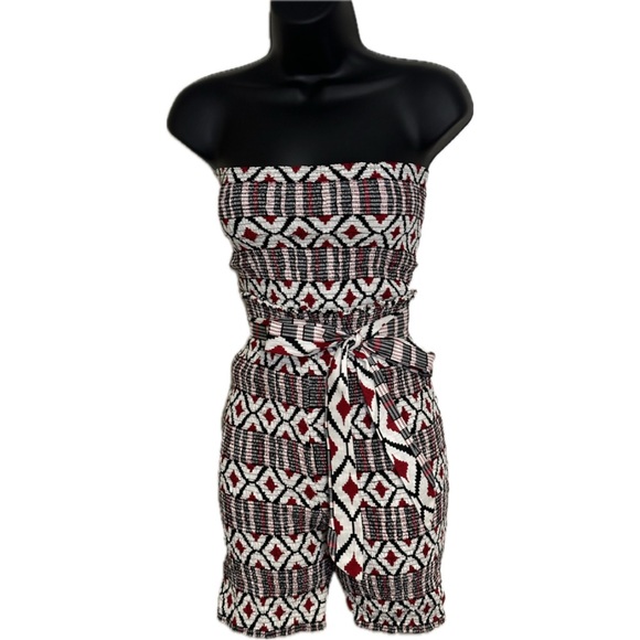 African smocked 2pc co-ord short set - Picture 2 of 6